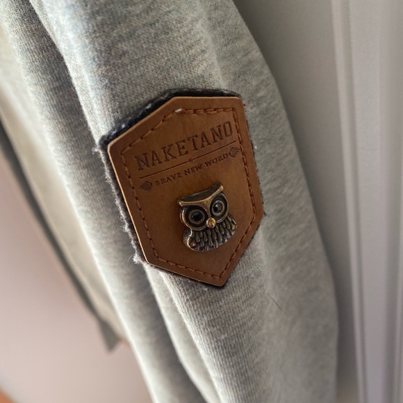 Naketano women’s hoodie size medium gray - Picture 5 of 5